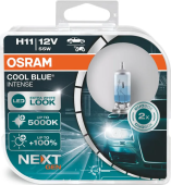 Лампа автомобильная H11 12V-55W (PGJ19-2) Cool Blue Intense (Osram)