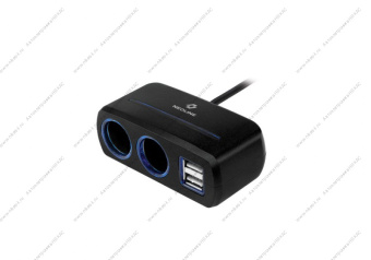Разветвитель Neoline SL -221 на 2 розетки и 2 USB с кабелем (EOL)