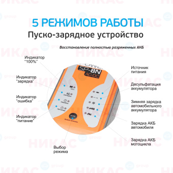 Зарядное устройство BERKUT SMART POWER SP-4N